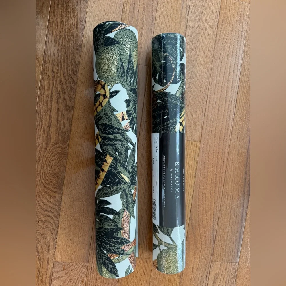 2 Rolls Masureel Cabinet of Curiosities Equator Jungle  Khroma Wallpaper